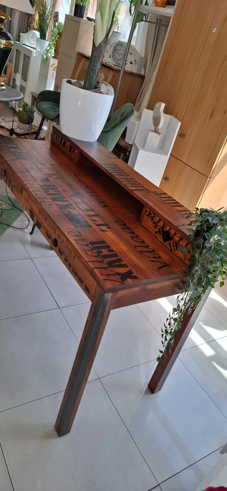 Biurko / sekretarzyk w stylu LOFT
