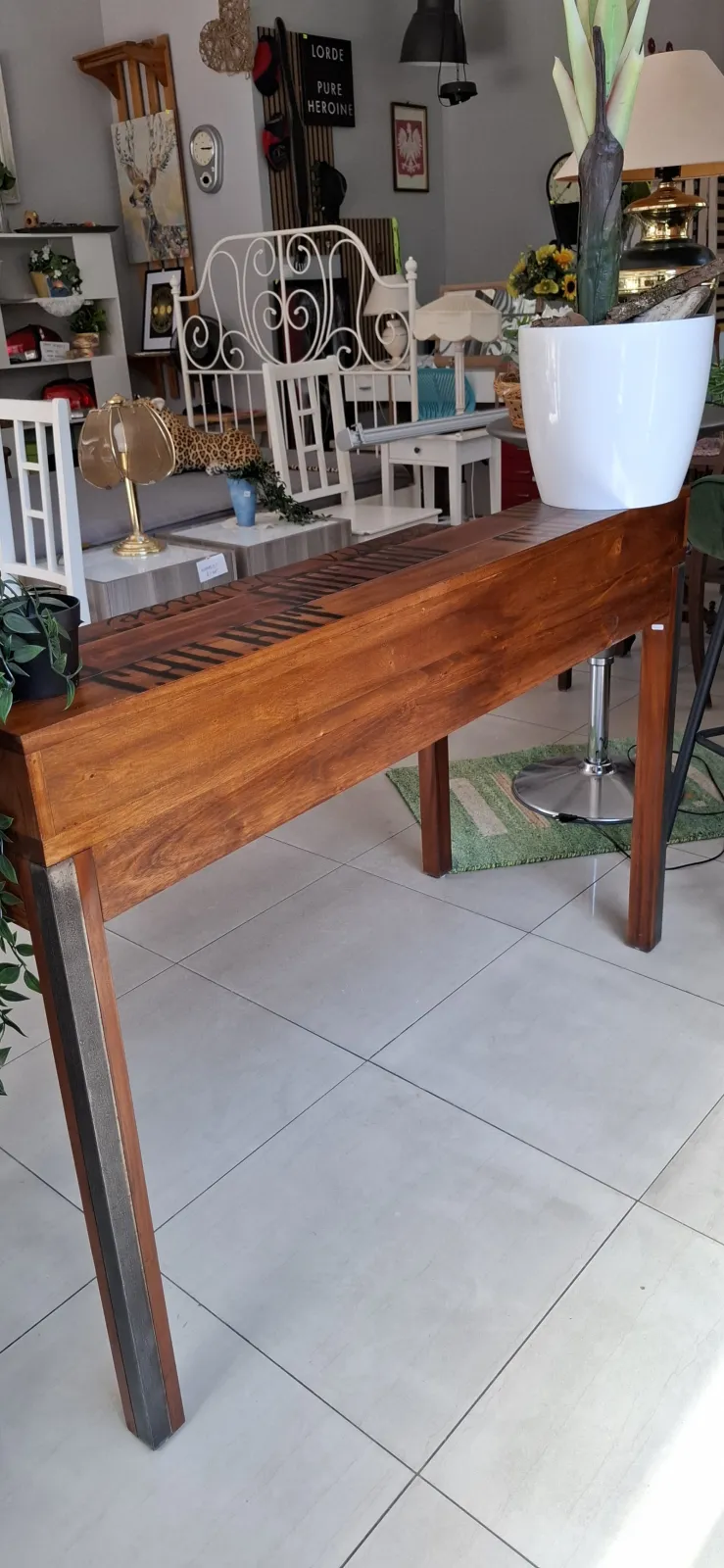 Biurko / sekretarzyk w stylu LOFT