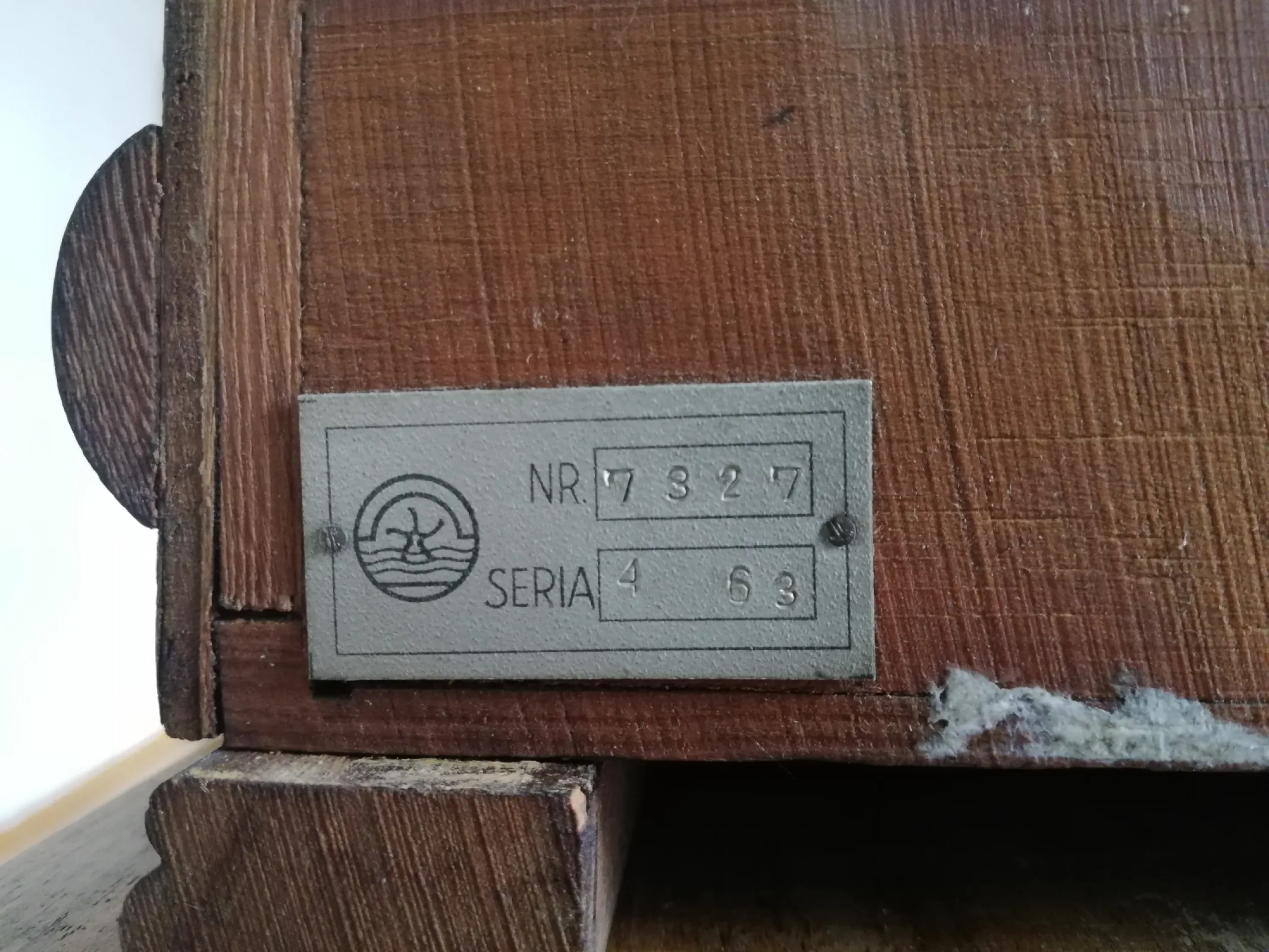 Zegar kominkowy JAMNIK Łódź PRL mechaniczny gong vintage