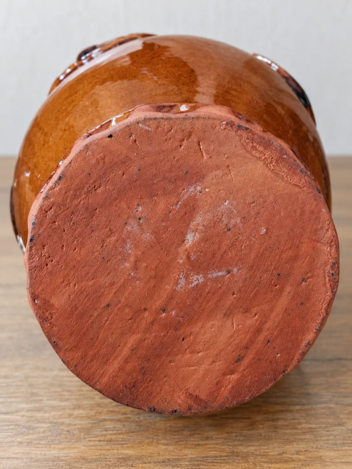 Ozdobny dzban ceramiczny vintage 24 cm + 6 kieliszków – ceramika retro